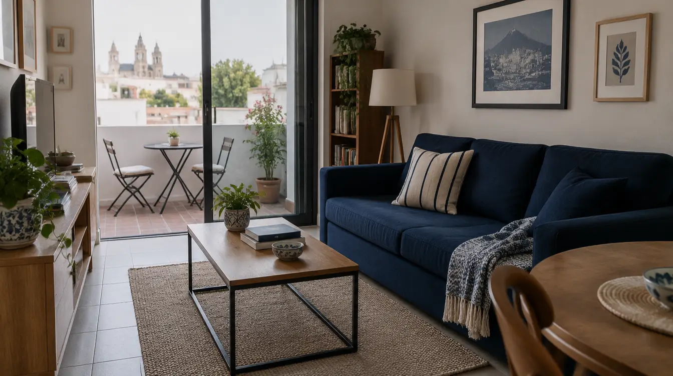 Interior de vivienda: imagen ilustrativa generada con inteligencia artificial