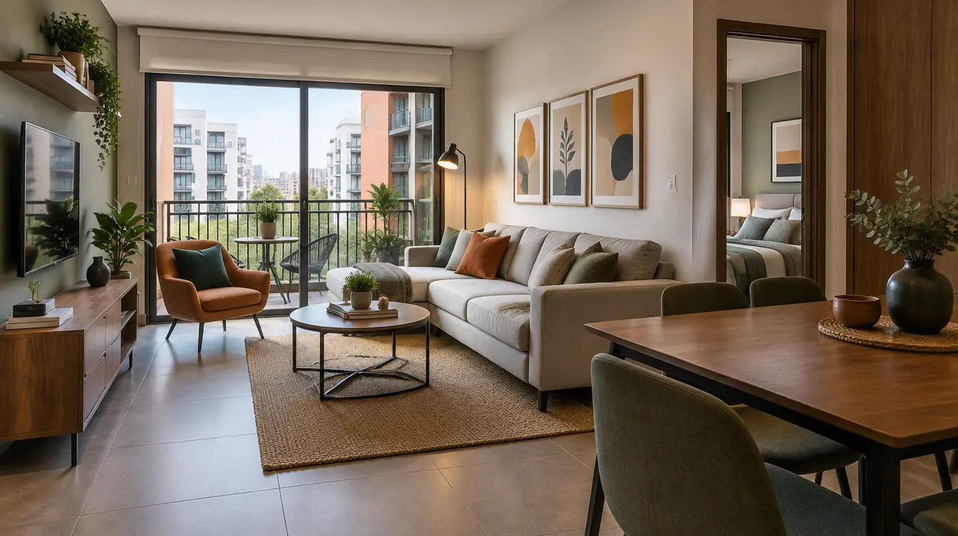 Vivienda en condominio, imagen ilustrativa generada con inteligencia artificial
