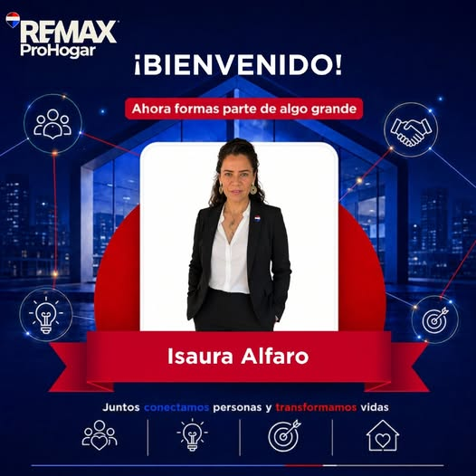 Isaura Alfaro, asesora inmobiliaria de RE/MAX ProHogar